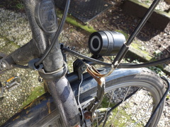 B&M IQ-X, on bike