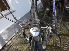 B&M IQ-X, on bike