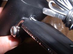 Philips Saferide dynamo, bottom with wires
